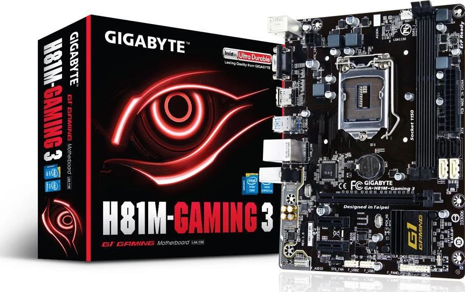 Gigabyte GA-H81M-Gaming 3 (Rev. 1.0)